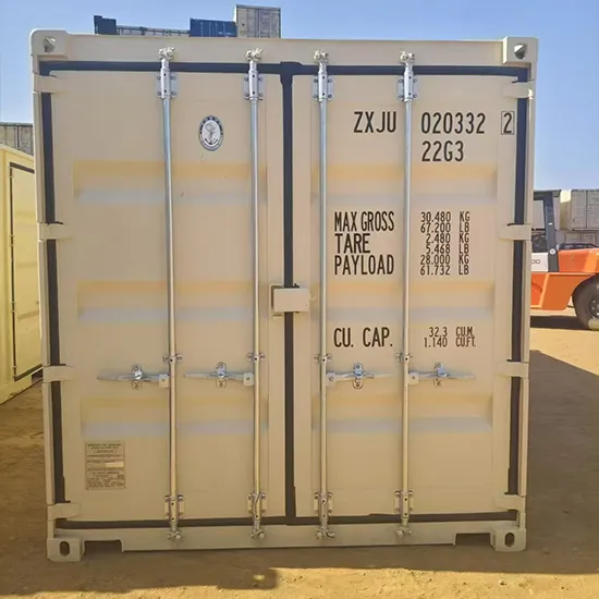 20-foot General Purpose  Container with Two Side Doors