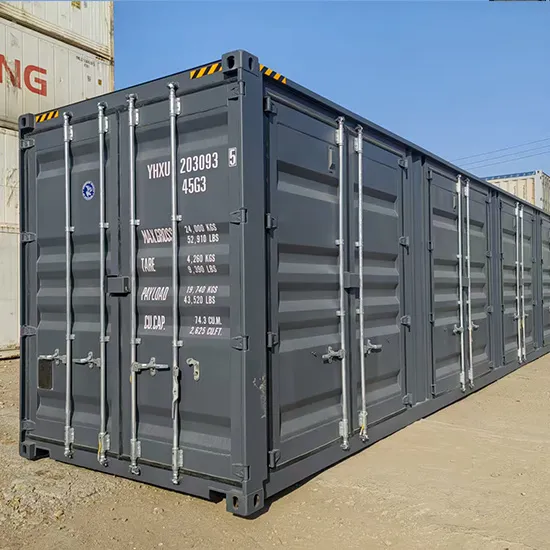 40-foot High Cube Container with Four Side Doors
