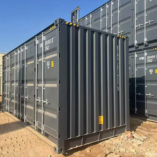 20-foot High Cube Container with Full Side Doors
