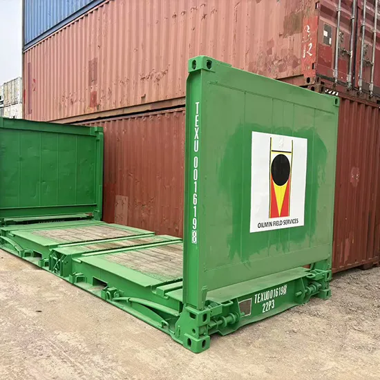 20-foot Flat Rack Container