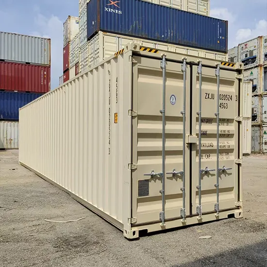 40-foot High Cube Container with Two Side Doors