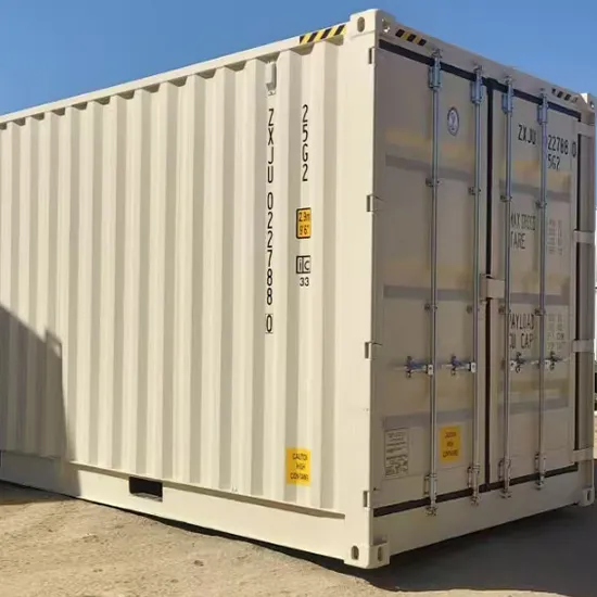 20-foot High Cube Container with Two Side Doors