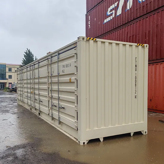 40-foot High Cube Container with Full Side Doors
