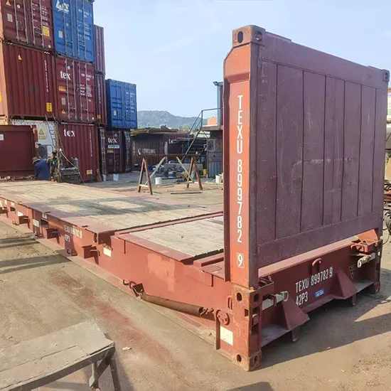 40-foot Flat Rack Container